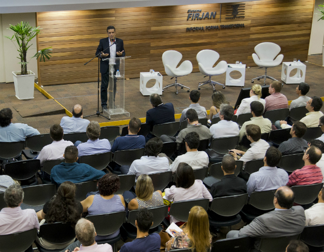 Empresários tiraram dúvidas sobre o Edital SENAI SESI de Inovação que oferece até R$ 400 mil por projeto para inovar (Foto: Vinícius Magalhães)