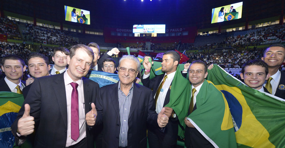 Rafael Lucchesi e Robson Braga de Andrade